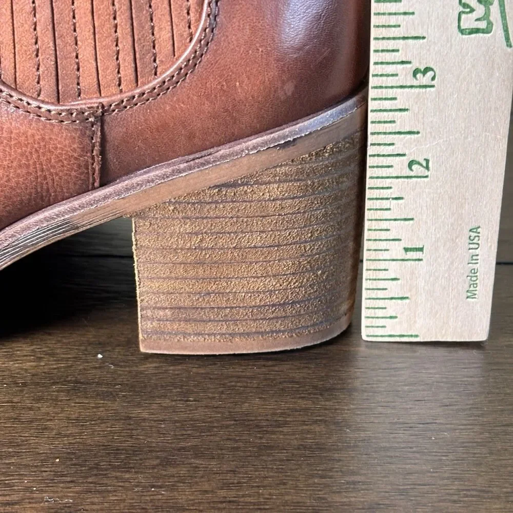 Sofft Womens Size 8.5 Sadova Whiskey Leather Chelsea Boots Shoes - NEW!